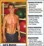 Jeff Monroe Personal Trainer Spotlight