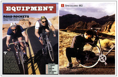 Biking Editorial for Men's Journal Magazine
